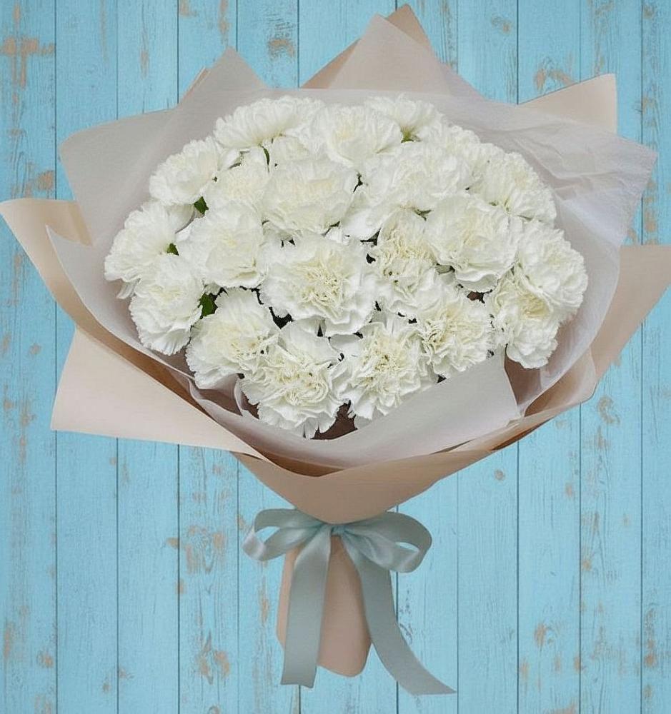 Букет цветов из: Гвоздики в Вырице