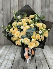 Букет цветов из:  Розы и Лизиантусы #REPLACE_PRED# Вырице