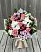 Букет цветов из: Альстромерии, Гвоздики, Розы и Хризантемы в Вырице