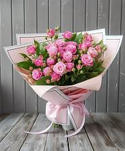 Букет Розовый кустик #REPLACE_PRED# Вырице