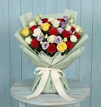 Букет цветов из:  Розы в Вырице