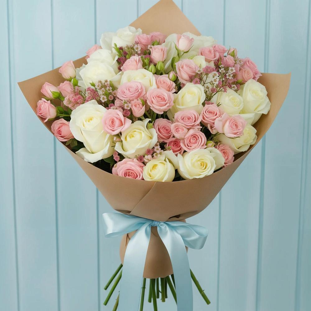 Букет цветов из: Розы в Вырице