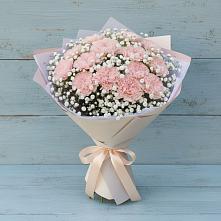 Букет цветов из:  Гвоздики в Вырице