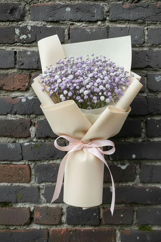 Букет цветов из: Гипсофила в Вырице