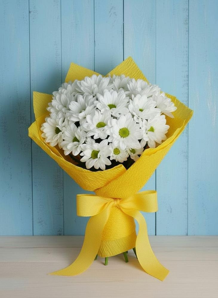 Букет цветов из: Хризантемы в Вырице