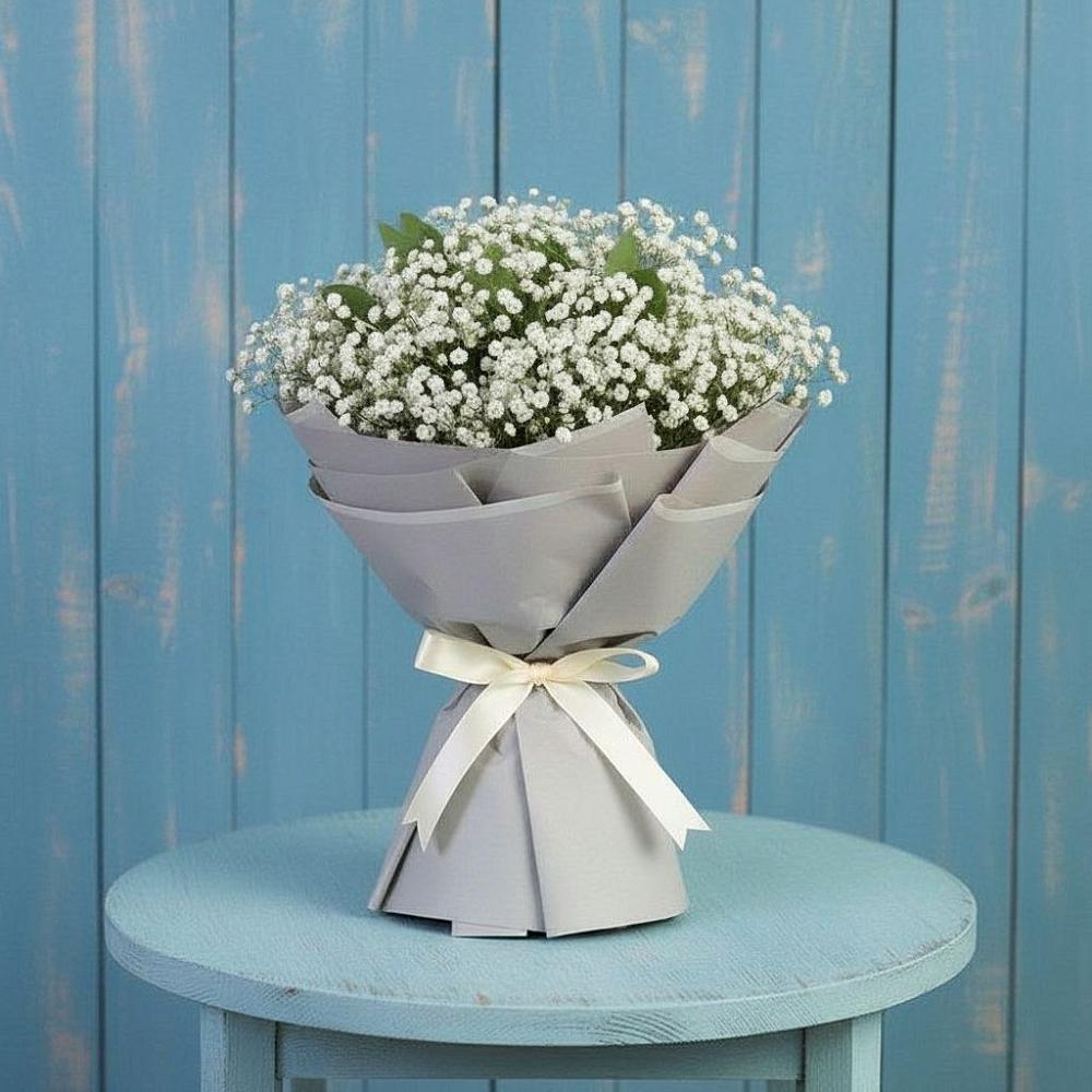 Букет цветов из: Гипсофила в Вырице