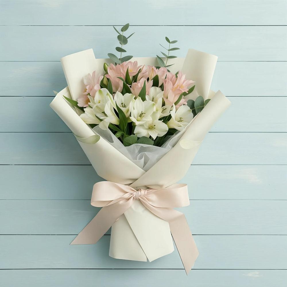 Букет цветов из: Альстромерии в Вырице