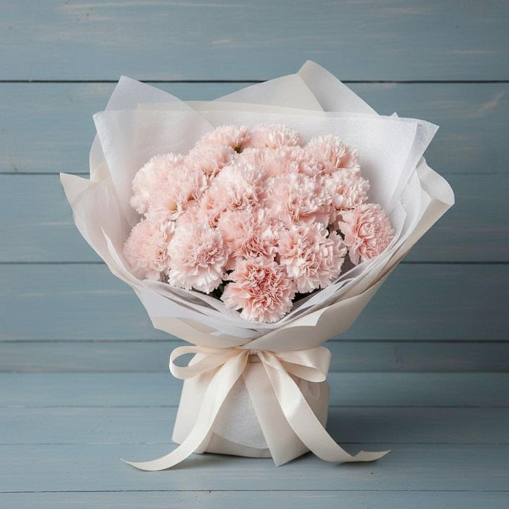 Букет цветов из: Гвоздики в Вырице